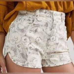 Anthropologie Pilcro Dolphin Ultra High-Rise Denim Shorts